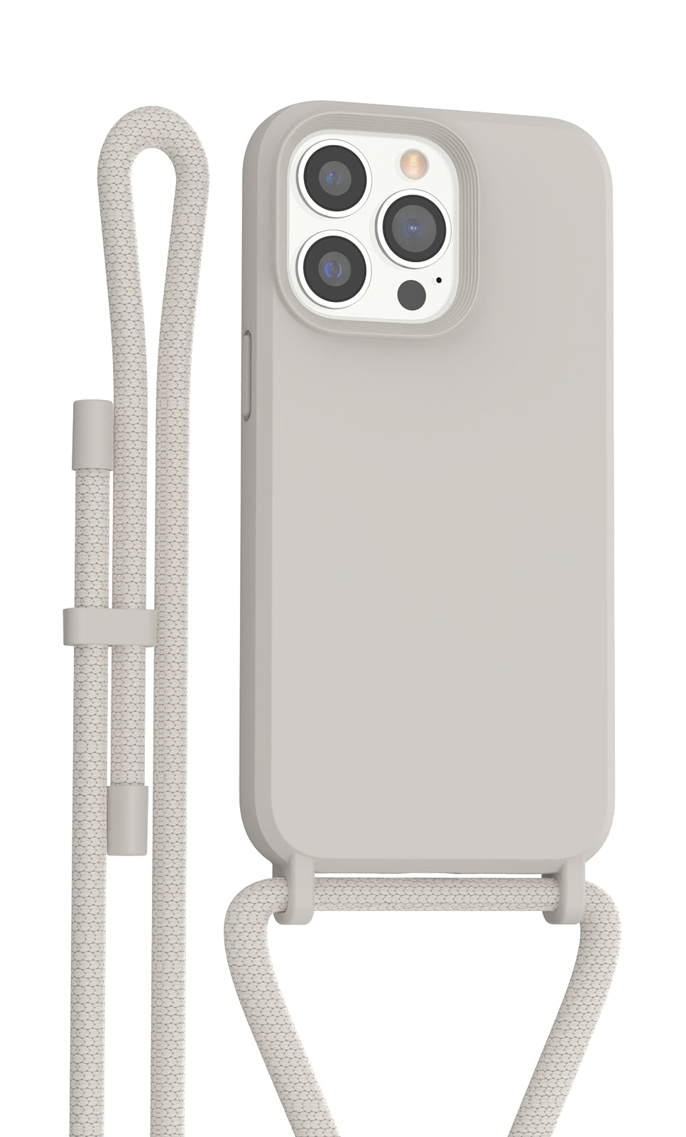 Iphone14 Crossbody lanyard iphone14pro apple 14promax new mobile phone case silicone neck lens full package anti fall, convenient for Crossbody neck hanging